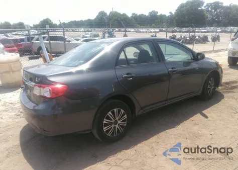 2011 Toyota Corolla Le z USA, uszkodzony, nr VIN 2T1BU4EEXBC686680